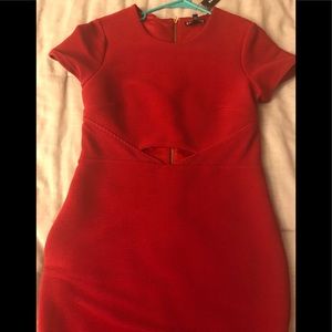 Red Express dress